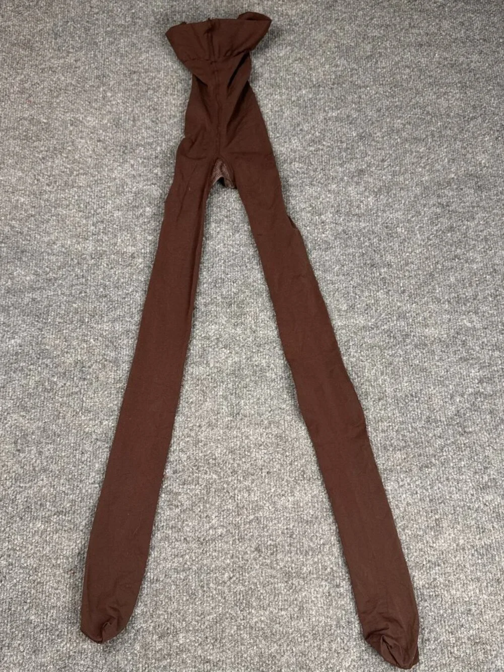 George Girls Brown Tights Size 4 Knit in USA Assembled in Honduras